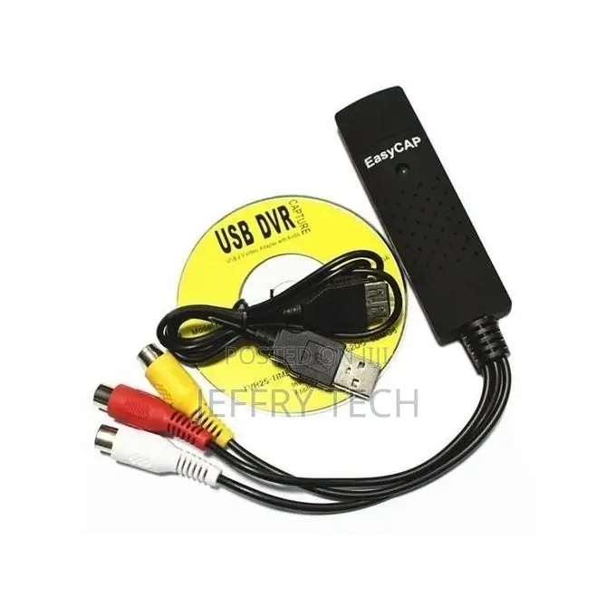 Pro USB 2.0 Video Easycap TV DVD VHS Capture Card Audio AV A
