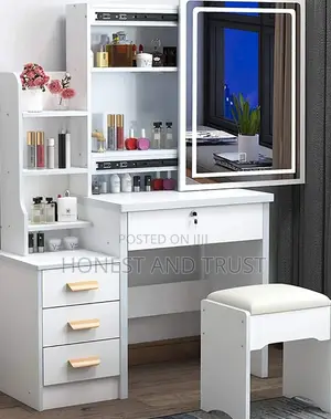 Dressing Table With a Mirror