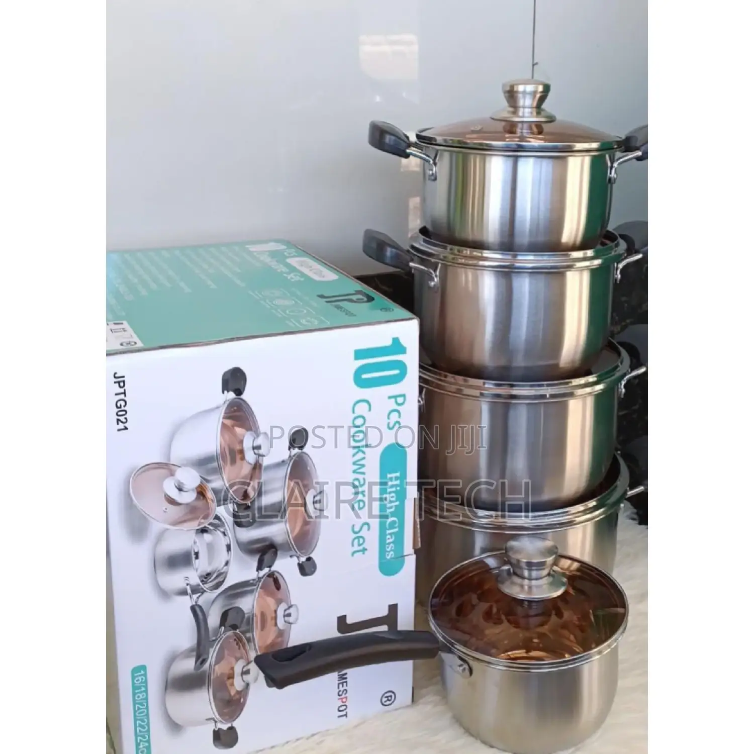 10 Pieces Jp Cookware Set