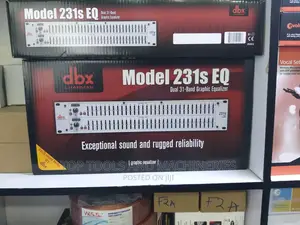 DBX 231S Dual 31-Band Graphic Equalizer
