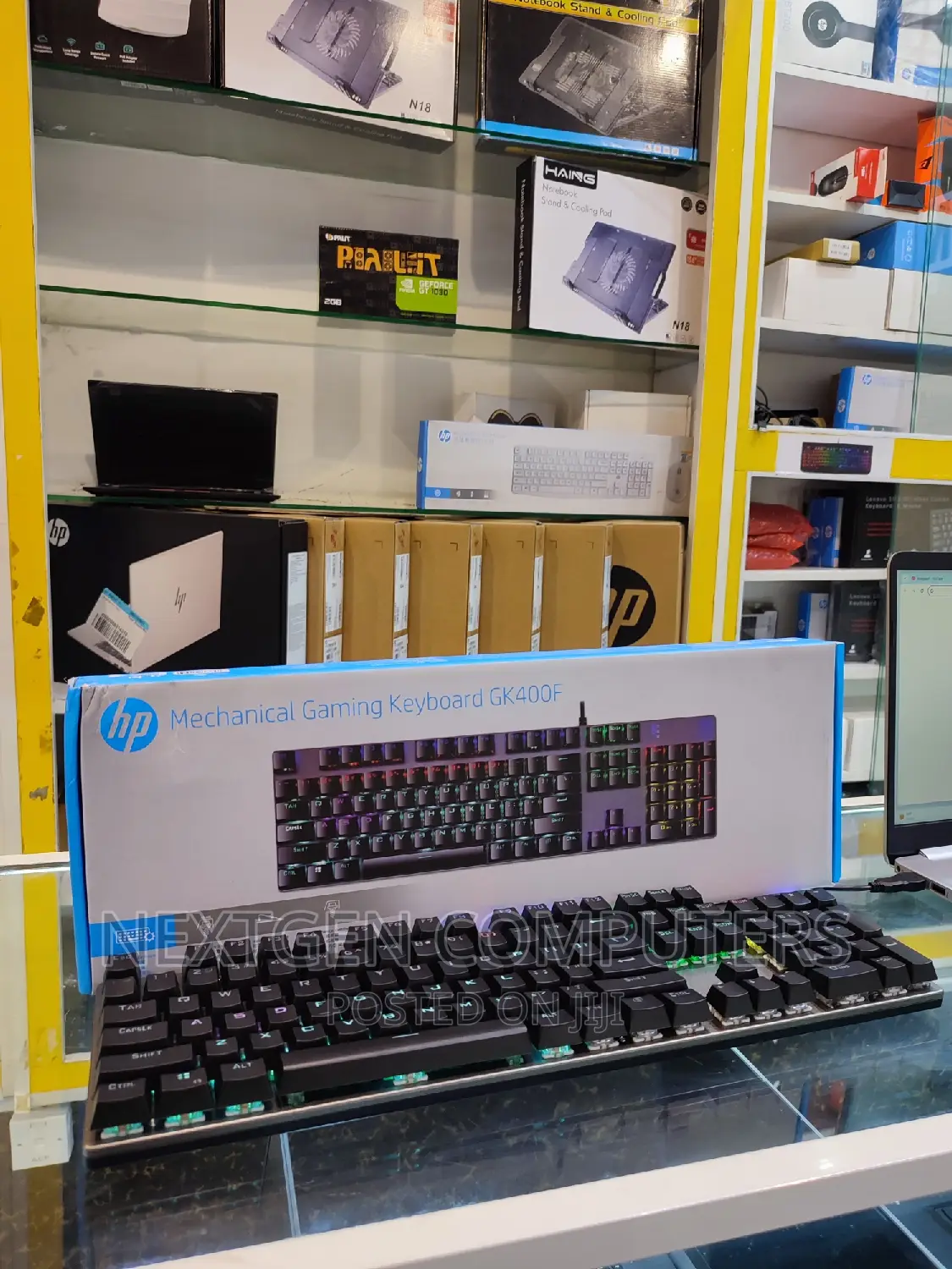 Hp Mechanical Gaming Keyboard GK400F With Backlight Function