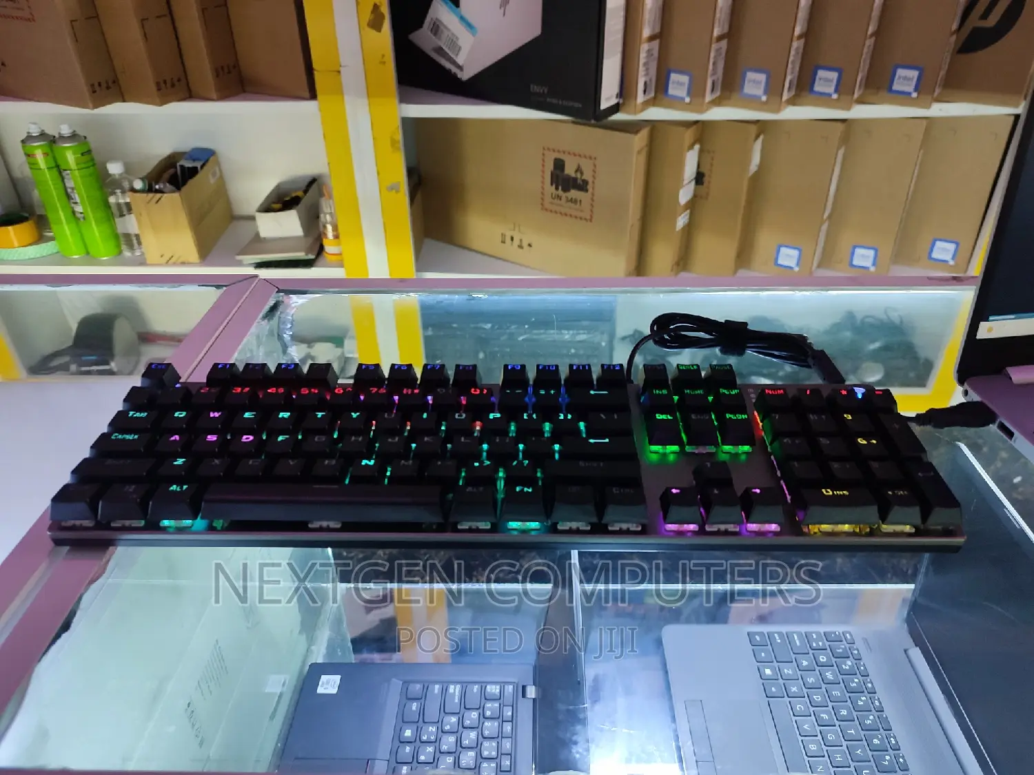 Hp Mechanical Gaming Keyboard GK400F With Backlight Function