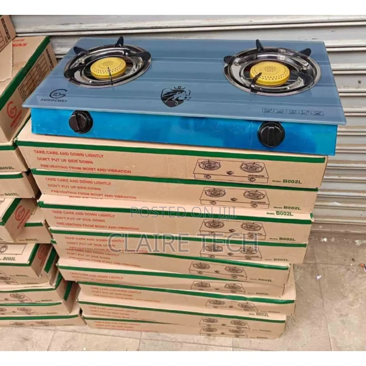 Eurochef 2 Burner Glass Top