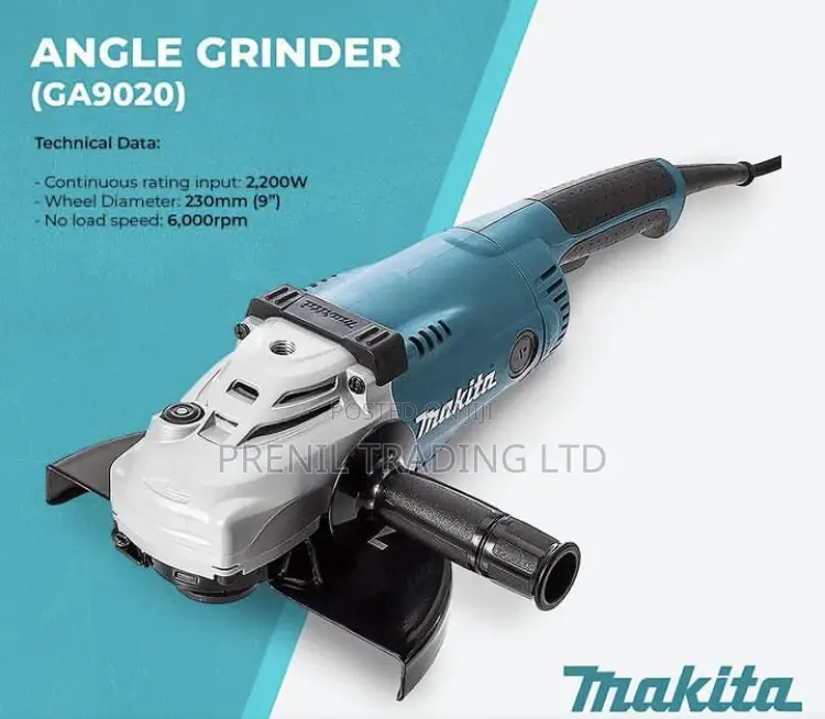 9” Makita Angle Grinder