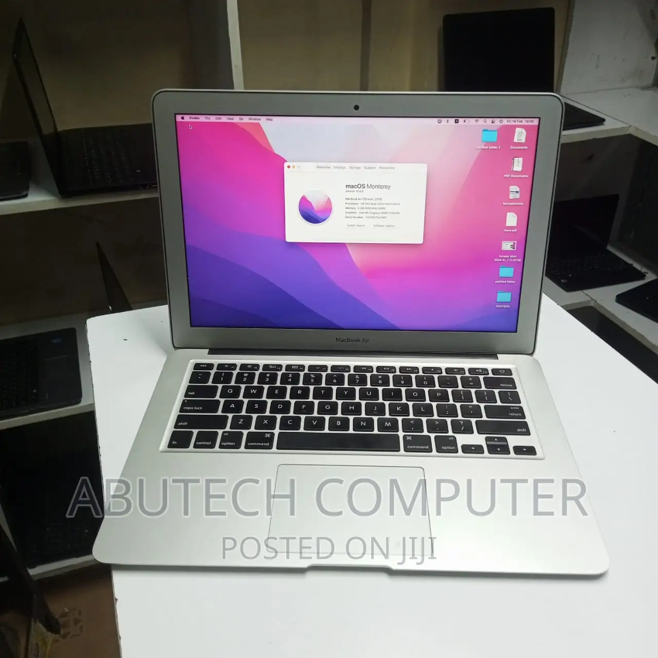 Laptop Apple MacBook Air 8GB Intel Core I5 SSD 256GB
