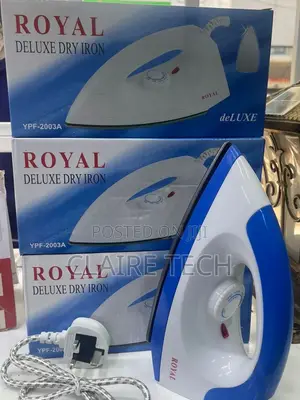 Royal Dry Iron Box YPF-2003A White