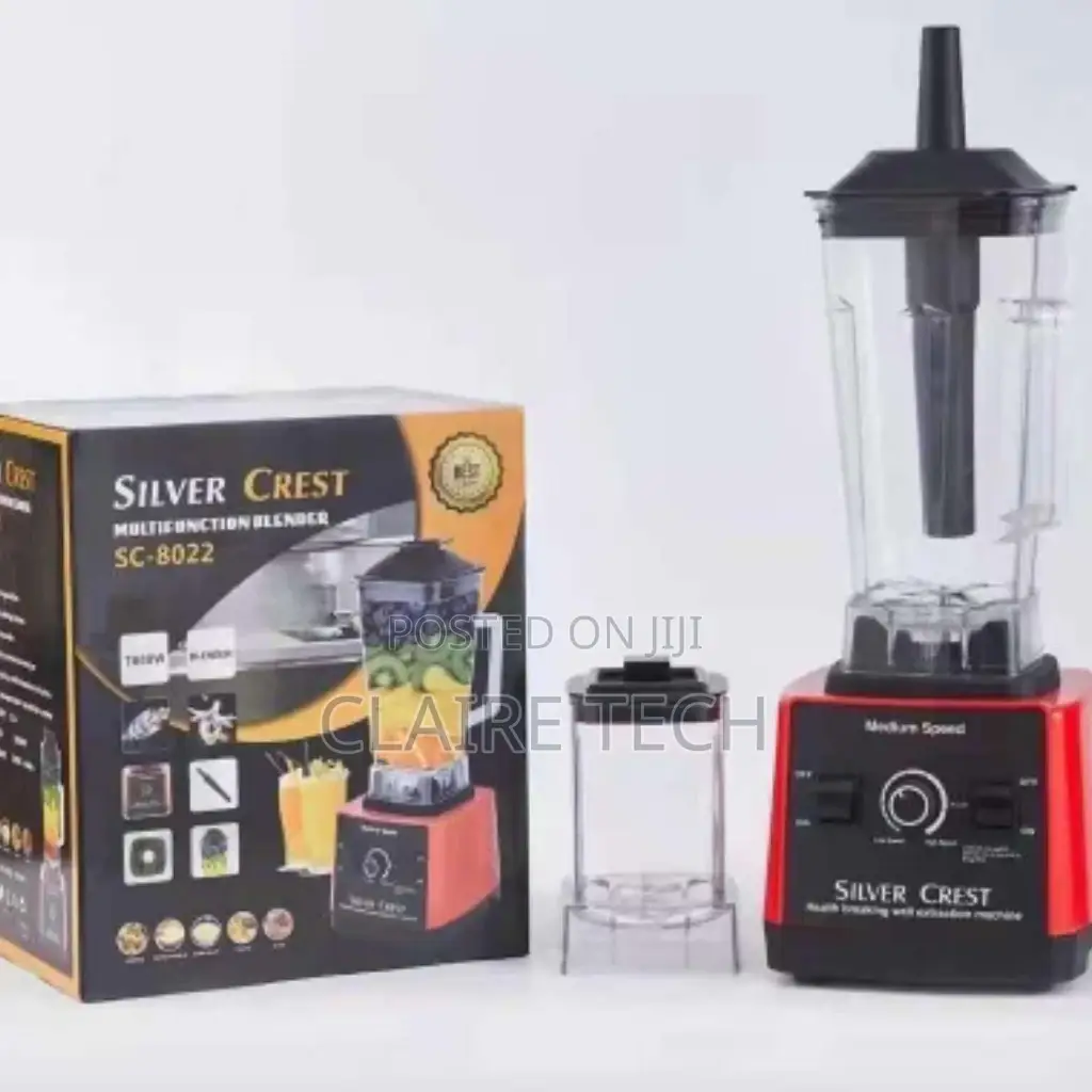 Silver Crest Blender 2 in 1 8000 Watts Sc 8022