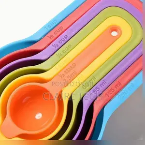 New Coloures Measuring Spoons/ Baking Spoon