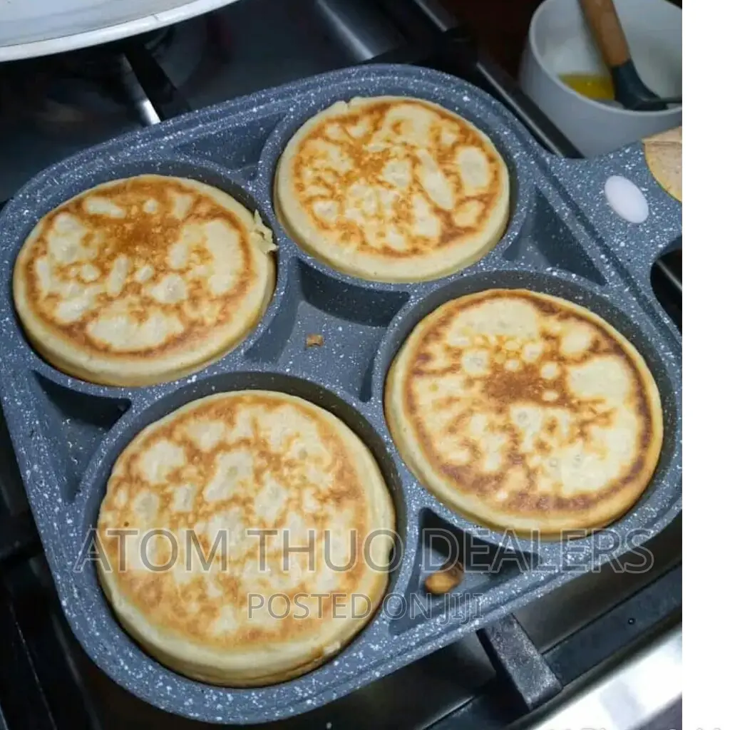 Non Stick 4 Slot Pancake Pan