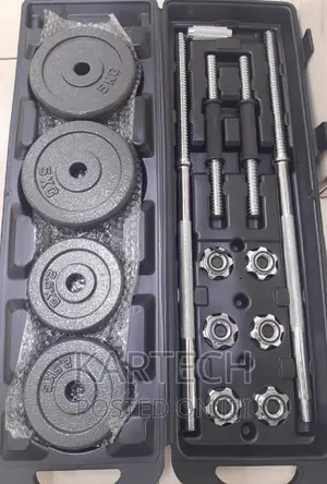 Dumbbell -50kgs With Barbell