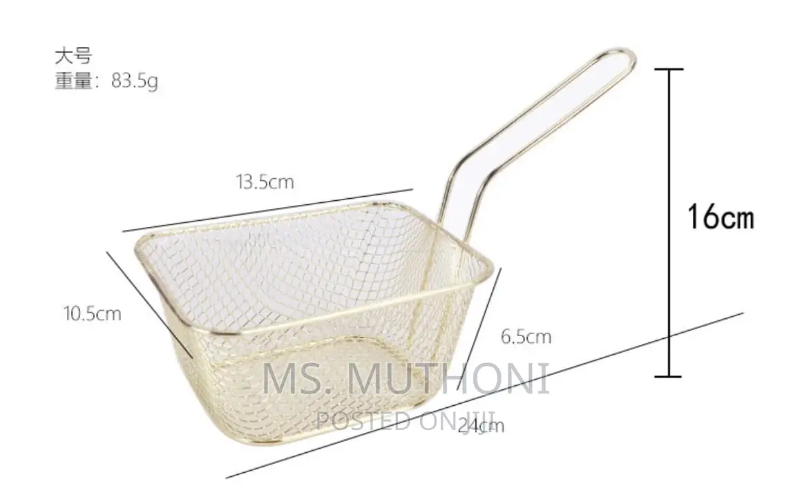 Fries Fry Baskets Stainless Steel Now Available*