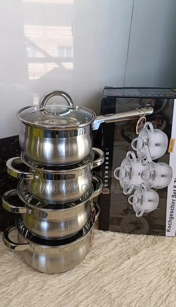 4 PCS Edenburg Cookware Set Non Stick
