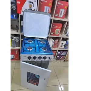 Von Standing Cooker With Gas Compartment