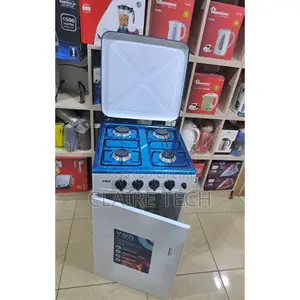 Von 4 Gas Table Top Cooker With Cylinder Compartment