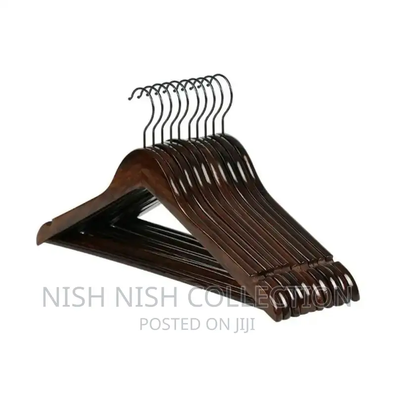 *10pcs Wooden Clothes Hanger