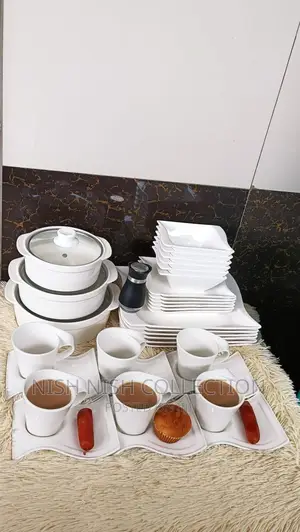 37 Piece Trendy Dinner Set