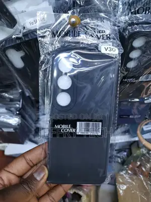 Lg V30 Black Silicone Back Cover Case