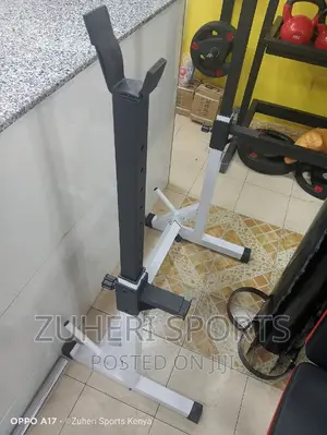 Heavy Duty Portable, Detachable Squat Rack With Plate Rack