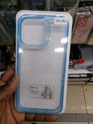 iPhone 14 Pro Max Straight Edge Shockproof TPU Phone