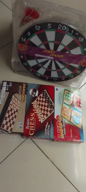 Board Game Like Dart Board , Chess Ludo and Draught.