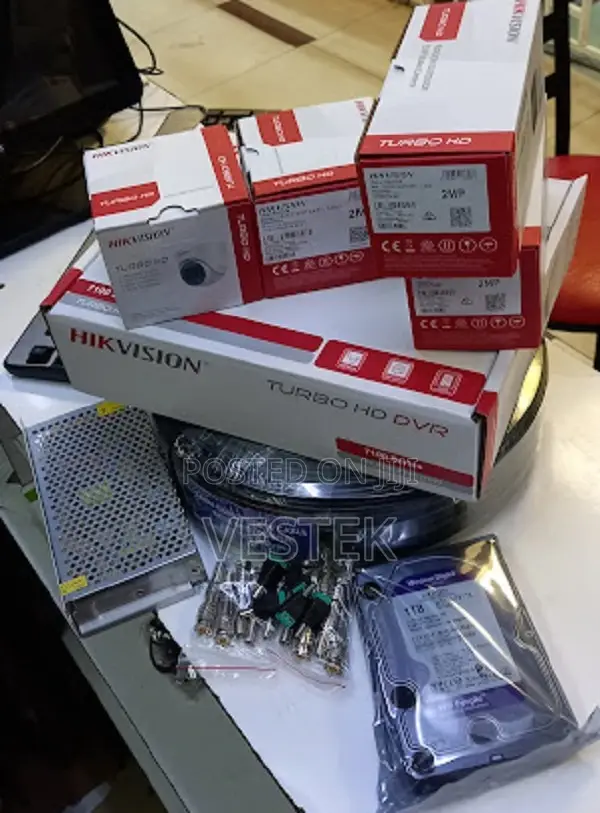 8 Hikvision CCTV Cameras Complete System Setup 8cctv