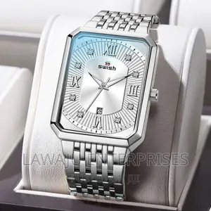 Silver Swish Stylish Men's Watch