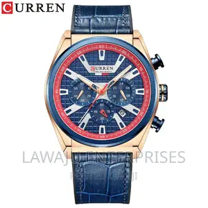 Blue Strap Curren Men's Watch