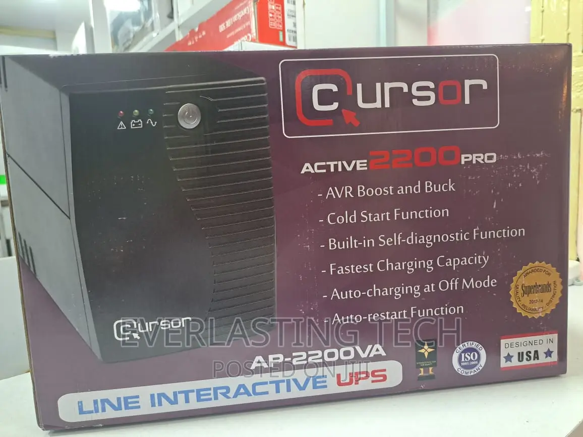 2200VA Cursor Uninterruptible Power Supply (UPS) UPS