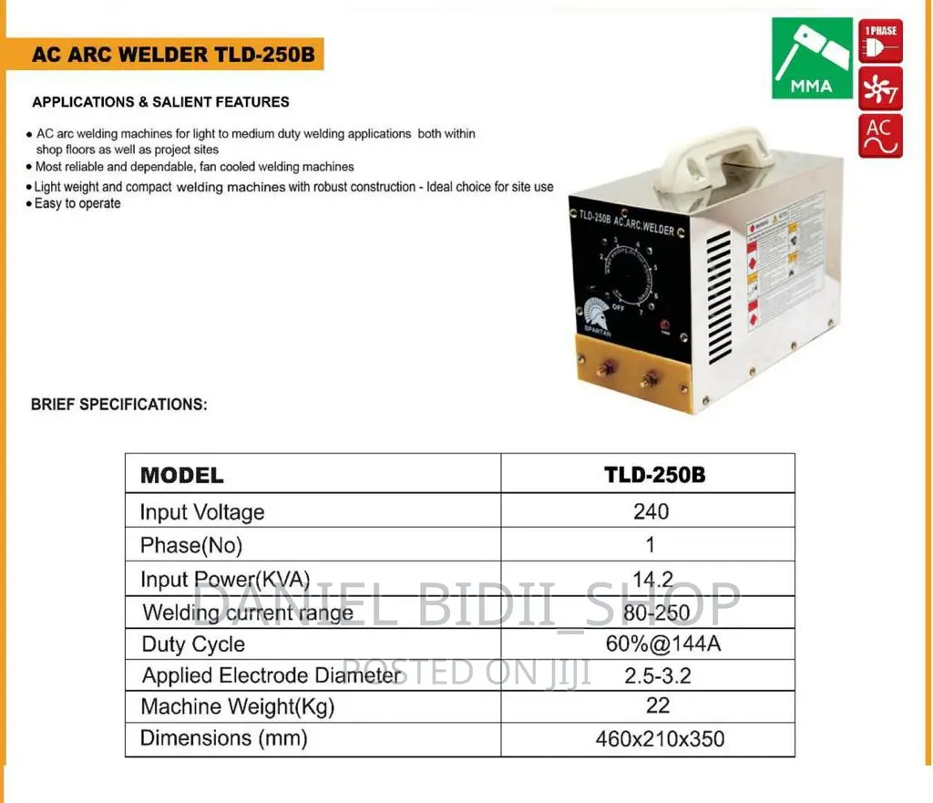 Spartan Portable HD Welding Machine
