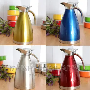 2 LTRS Peacock Vacuum Flask Stainless Steal