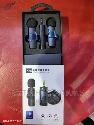 K-35 Wireless Collar Microphone Lapel Lavalier Omnidirection