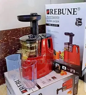 Rebune Slow Juicer With 2 Outlet for Juice Pulp