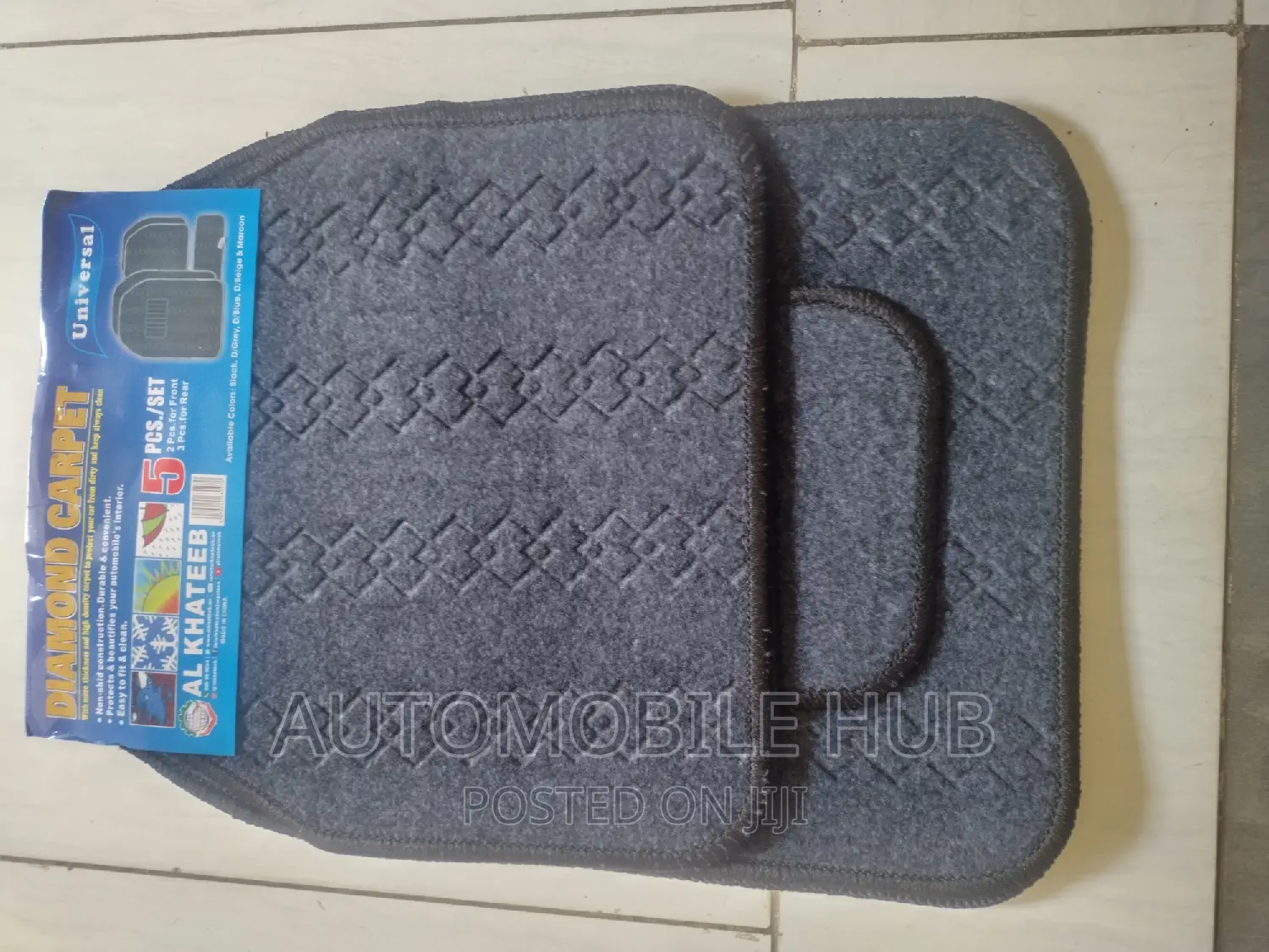 Quality 5pcs Woolen Floor Mats