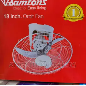 White Orbit Fan 18 Inches Ramtons