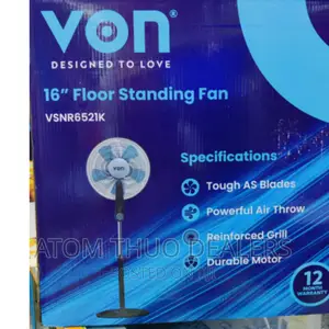 Von Standing Fan 16 Inches