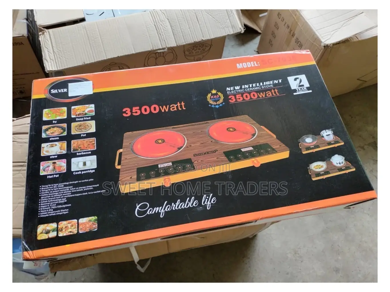 Induction Cooker Double 3500watts,