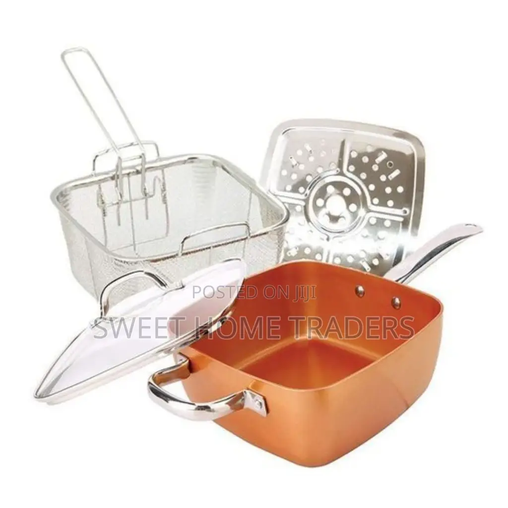 Copper Deepfrying Pan Copper