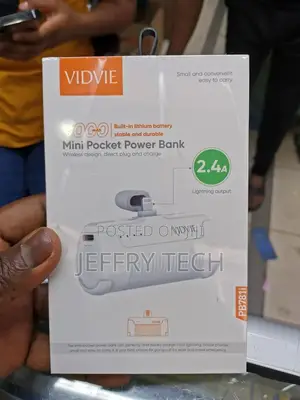 Vidvie 5000mah Mini Pocket Power Bank PB781