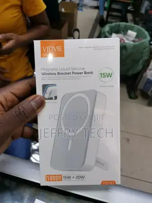 VIDVIE PB783 10000mah Power Bank Magnetic Liquid Silicone Wi