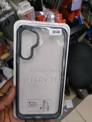 Clear Transparent Back Cover for Samsung Galaxy A34 5G Phone