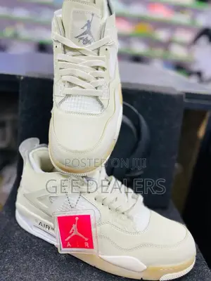 Jordan 4 Off White Sneakers 40-45