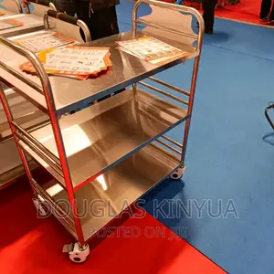 Stainless Steel 3teirs Hotel Food Trolley.