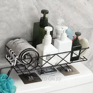 Big Size Metallic Bathroom Organizer