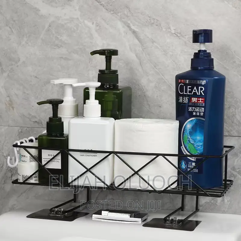 Big Size Metallic Bathroom Organizer