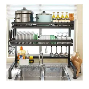 Double Layer Over the Sink Dish Rack