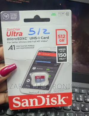 Sandisk Micro 512gb Ultra, Highspeed Memory Card