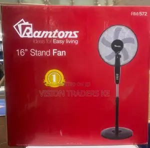 *Fan* Ramtons Rm/572 16 Inches 5 Blades Standing Fan