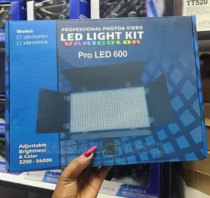 Pro Led 600 Video Light , 2batt Charger and Power Adapter