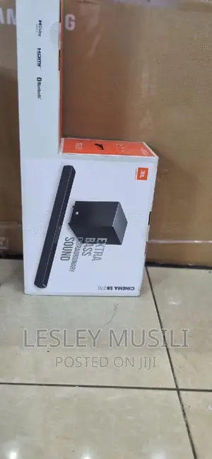 JBL Cinema SB270 Channel Soundbar With Wireless Subwoofer,