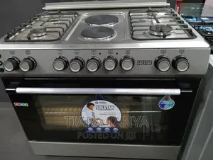 Solstar; 4 Gas Burners, 2 Electric Electric Oven, Grill